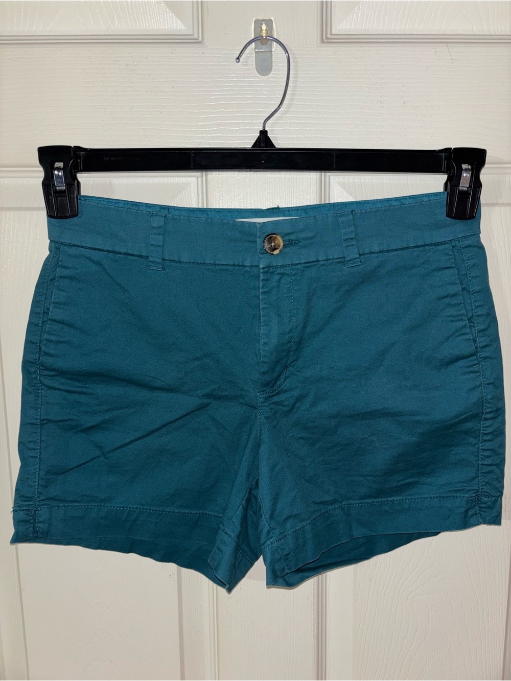 Old Navy Teal Women's Casual Cotton Shorts